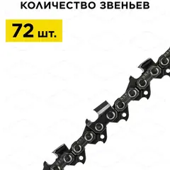 Цепь пильная в кольце DDE 75LP 3/8