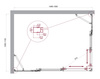 BelBagno Luce LUCE-AH-22-150/110-C-CR Душевой уголок, 150x110, цвет: хром