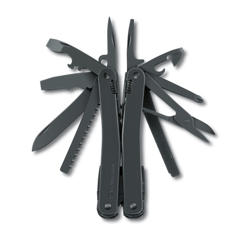 Мультитул Victorinox SwissTool Spirit XBS, 105 mm, 26 функций, Black (3.0224.3CN)