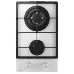 Варочная панель Monsher MGG 33 Blanc, газовая, стекло, 30 см Варочная панель Monsher MGG 33 Blanc, газовая, стекло, 30 см