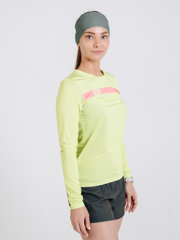 Женский тренировочный лонгслив Noname Miler LS WOS 25 yellow