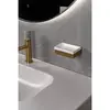 Boheme 10723-MG Мыльница настенная Qubic Matt Gold
