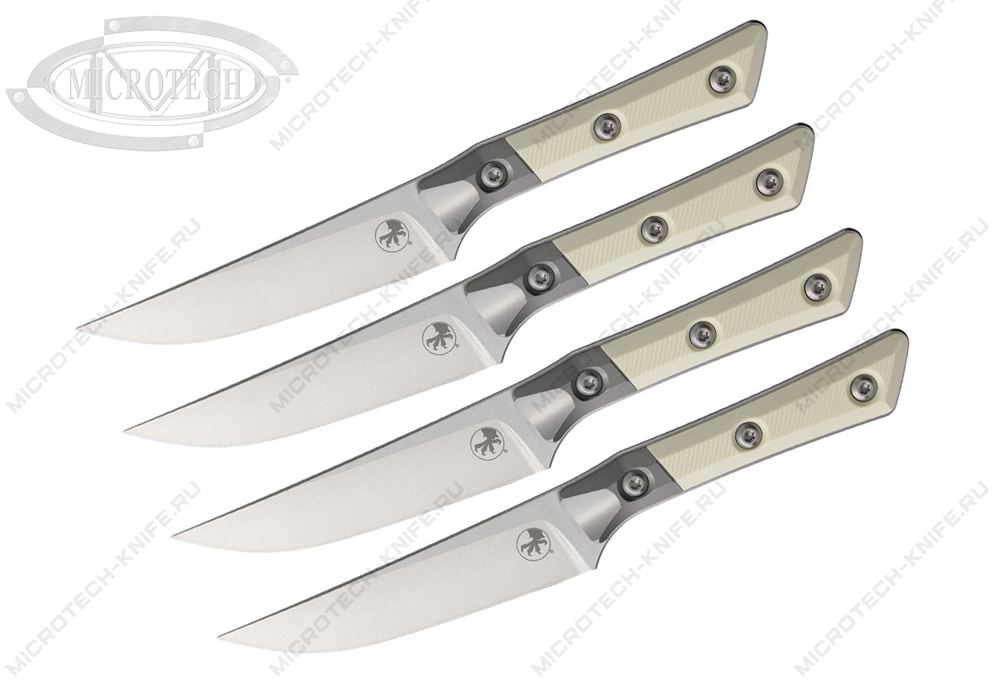 Сет Microtech Kitchen Steak Set 4 Ivory 3600B-10SETIV