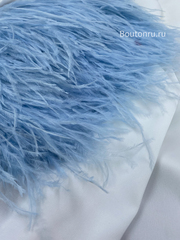 Перо голубое