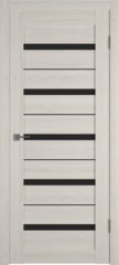 Дверь Atum Al 7 / Scansom Oak / Black Gloss BM / Владимирские двери