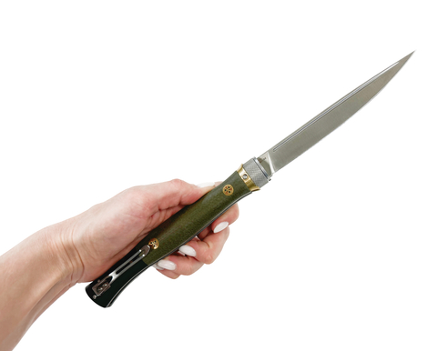 Складной нож Кабальеро-01 Limited, сталь D2, G10 и микарта