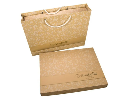 Постельное бельё Asabella 2181-6 египетский хлопок Premium (евро) - купить 4