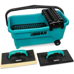 Ведро для плиточника с роликами 19л BIHUI TWS19