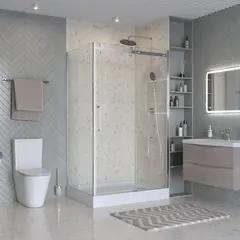 BelBagno MARINO-2-AH-1-130/100-C-Cr Душевой уголок фото