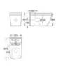 GROHE Euro 3933800H Чаша унитаза напольного под бачок