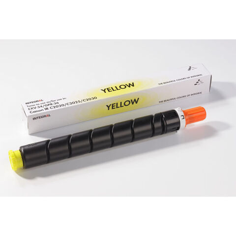 Картридж Туба INTEGRAL  (C-EXV34), (NPG-52), (GPR-36) Yellow (3785B002[AA]), (11500107) желтый (yellow), до 19000 стр., 270 гр. - купить в компании MAKtorg