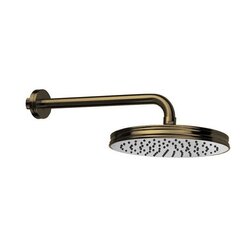 Bossini Liberty H27740G.022 Верхний душ 210 мм,кронштейн 280 мм,  цвет ottone antico/ античная бронза фото