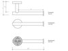 Decor Walther Basic 0530060 Держатель туалетной бумаги, цвет: чёрный