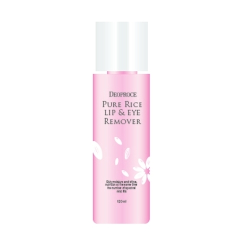 DEOPROCE PURE RICE LIP & EYE REMOVER