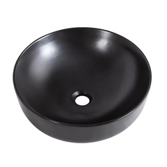 BelBagno BB1315-H301 Раковина керамическая накладная, 41x41, цвет: чёрный фото
