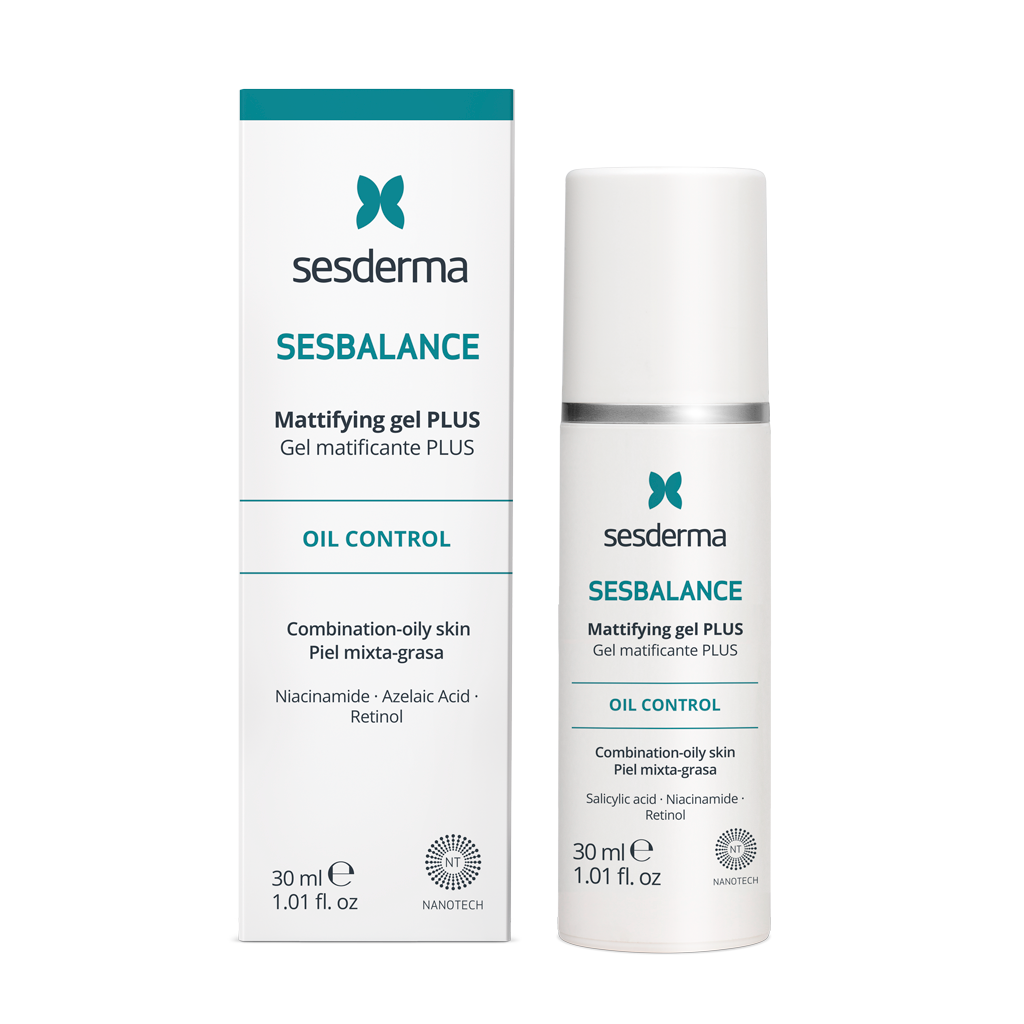 Ночной себорегулирующий гель для лица SESDERMA Sesbalance Plus Mattifying Gel 30мл