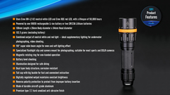 Фонарь для дайвинга Fenix SD11