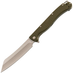 Фото Складной нож Daggerr Tesak Olive DL, сталь 8cr14mov, рукоять FRN