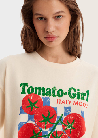 Футболка 2MOOD Vintage Vibe "Tomato girl"