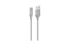 Кабель TTEC AlumiCable USB-C подзарядка и передача данных 2.0, 1,2м, серебристый