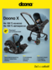 Коляска- автокресло Doona X / Ocean Blue (синий)