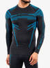 Мужской термолонгслив Brubeck Dry graphite-blue - 3