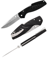 Фото Складной нож Buck Rival III 0366BKS, сталь 420HC, рукоять нейлон