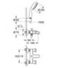 GROHE Costa L 2546010A Смеситель для ванны с душевым набором