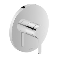 Duravit C.1 C14210010010 Смеситель для душа скрытого монтажа (наружная часть круг), цвет: хром фото