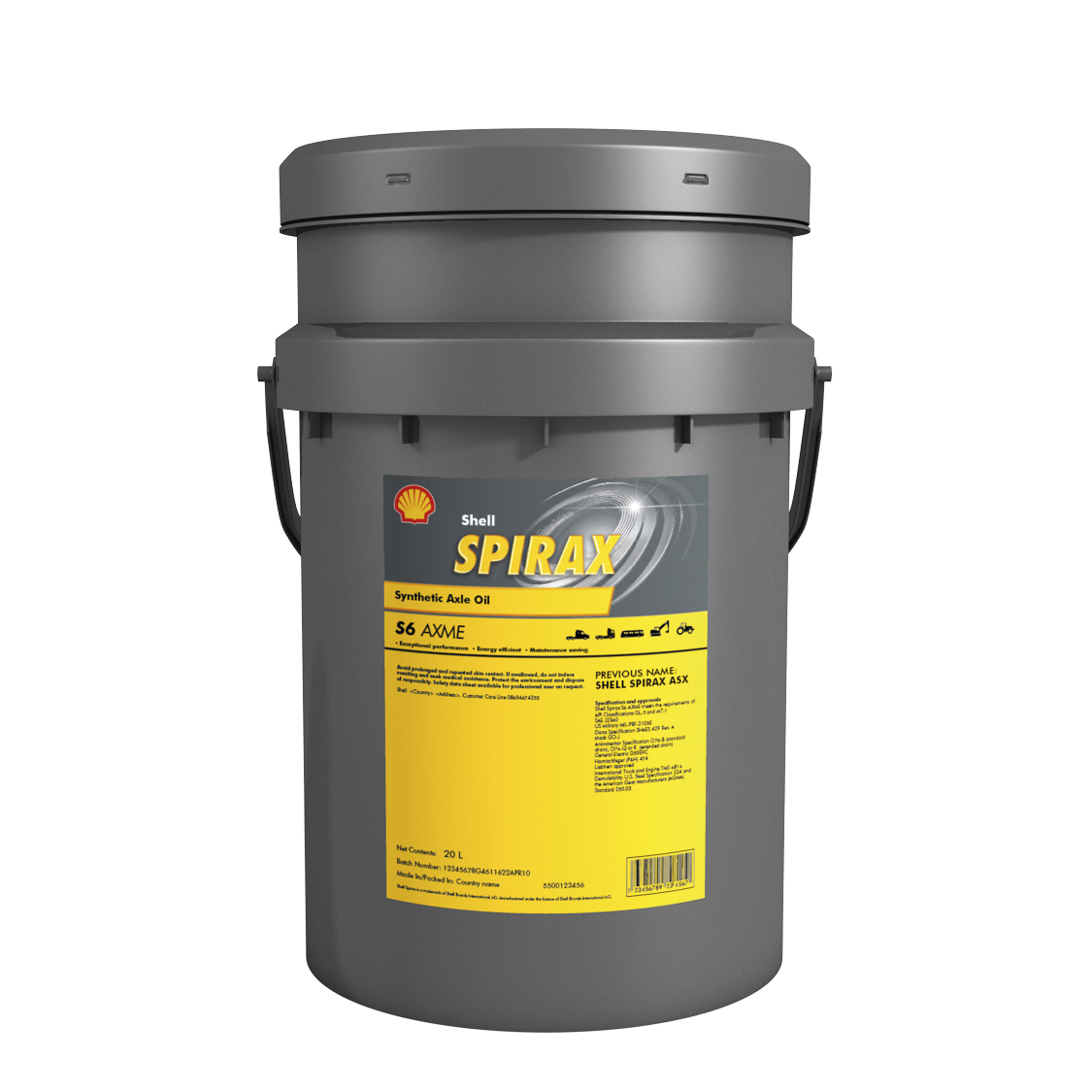 Shell Spirax S6 AXME 75 W140 масло для мостов, трансмиссии, редукторов