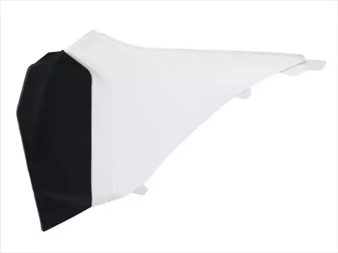Боковина воздушного фильтра левая SX-SXF125-450 11-12 # EXC-EXCF125-500 бело-черная