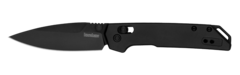 Фото Складной нож Kershaw Mini Iridium, сталь D2, рукоять алюминий, черный
