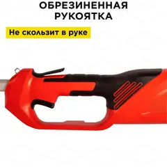Триммер электрический DDE ET1300 (1300 Вт верх двиг разъем крив вал ремень) (791-868)