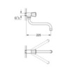 GROHE Costa L 30484001 Кран для раковины настенный