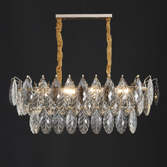 Люстра D8011P/L-800 gold/smoky