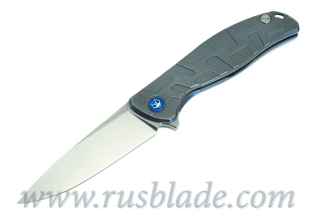 2019 Shirogorov Flipper 95 M390 T-mode As blue MRBS - фотография 