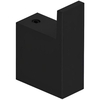Kludi Vela C 3198439 Крючок, цвет: чёрный
