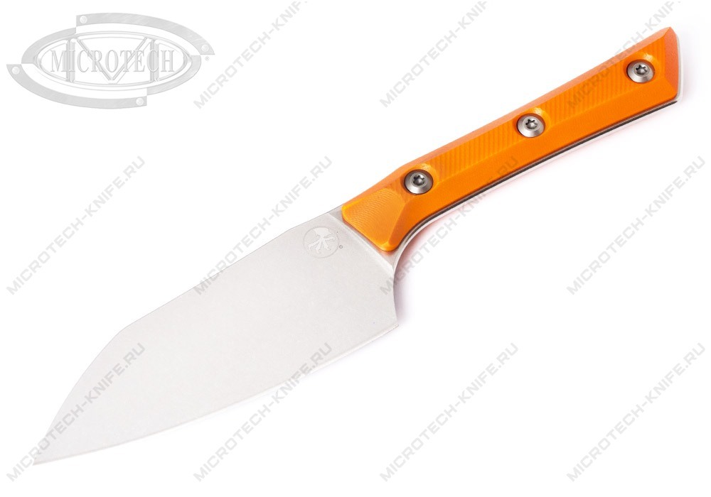 Нож Microtech Kitchen Santoku Small Ember G-10 3300-10EM
