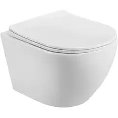 BelBagno BB7026CH-TOR/SC Унитаз подвесной безободковый со смывом 
