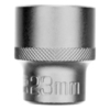 Головка торцевая, 23 мм, шестигранная, CrV, под квадрат 1/2 Stels — фото 4