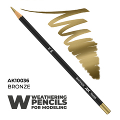 Карандаш Bronze — AK Interactive Weathering Pencils, AK10036
