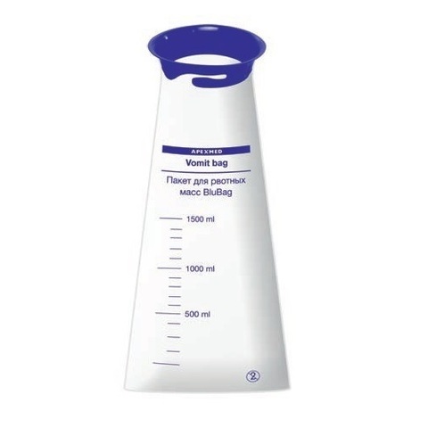 Пакет для рвотных масс BluBag, 1500 мл