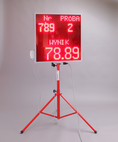 Таблица wynikow LED одностронная, описание PL Polanik TG16-64x64-1