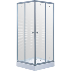Timo TL TL-1102R Душевой уголок 100x100, цвет: хром фото