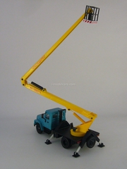 GAZ-3307 VS-18 Lift blue-yellow Kompanion 1:43