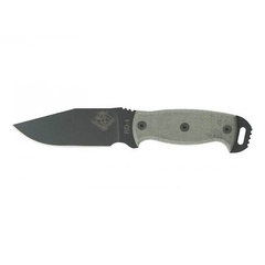 Фото Нож с фиксированным клинком Ontario RD-4 Black Micarta, сталь 5160, рукоять микарта