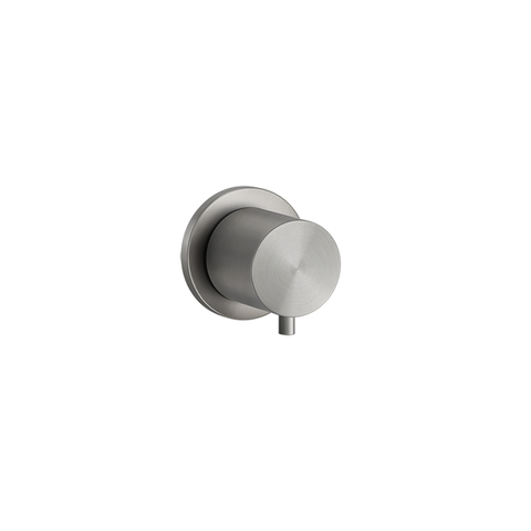 Gessi 316 54564#239 Запорный вентиль на 1 источник, резьба 3/4" (внешняя часть), цвет: steel brushed