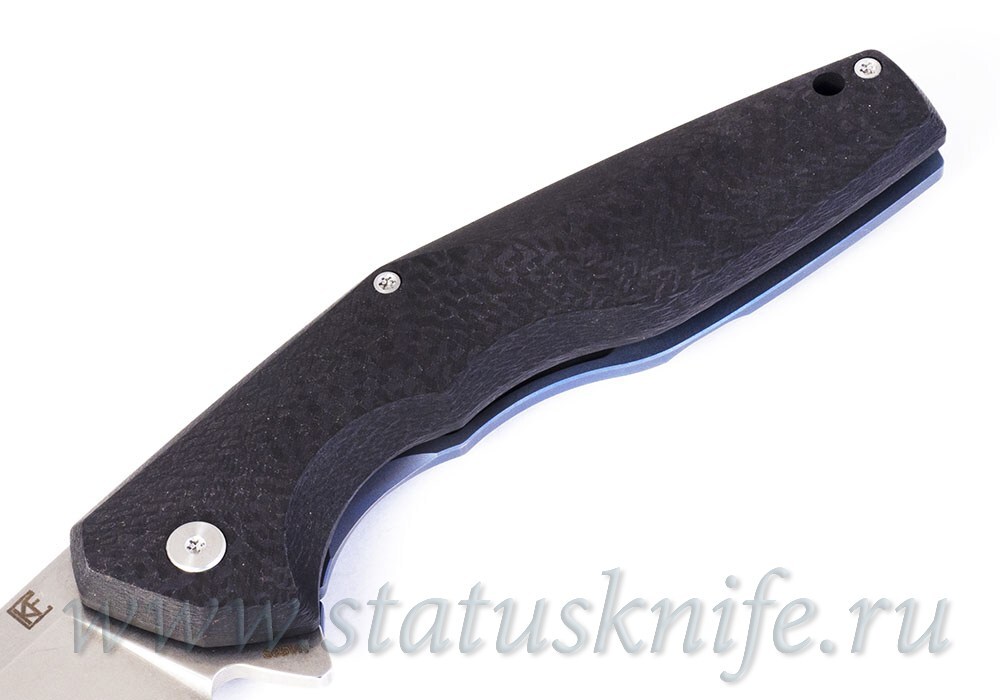 Нож CKF ELF ПРОТОТИП (S35VN, титан-карбон, подшипники)