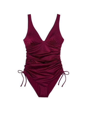 КУПАЛЬНИК СПЛОШНОЙ СО СБОРКОЙ VICTORIA'S SECRET SWIM
