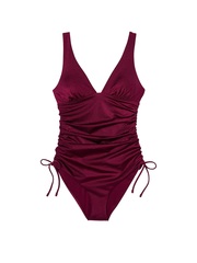 КУПАЛЬНИК СПЛОШНОЙ СО СБОРКОЙ VICTORIA'S SECRET SWIM